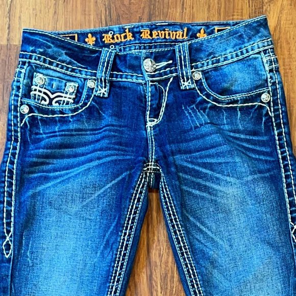 Rock Revival Denim - Rock Revival Allegra Ankle Skinny Sz 24